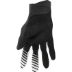Γάντια motocross THOR AGILE SOLID BLACK/WHITE thumb