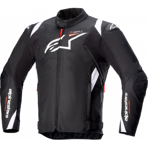 Μπουφάν μηχανής ALPINESTARS T-SP 1 V2 BLACK/WHITE Μπουφάν μηχανής ALPINESTARS T-SP 1 V2 BLACK/WHITE