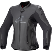 Γυναικείο δερμάτινο μπουφάν μηχανής ALPINESTARS Stella GP Plus R v4 ΜΑΥΡΟ thumb