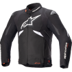 Μπουφάν μηχανής ALPINESTARS T-GP R V3 BLACK/WHT thumb