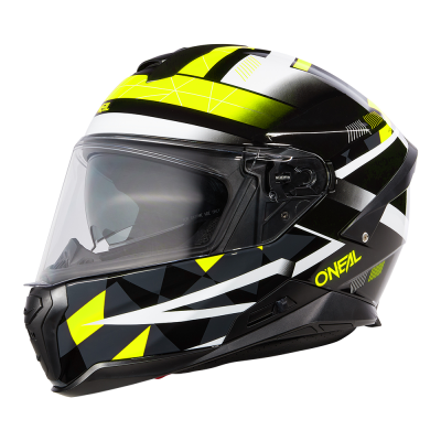 Κράνος μηχανής O'NEAL CHALLENGER EXO BLACK/GRAY/NEON YELLOW V.24 FULL FACE