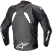 Δερμάτινο μπουφάν μηχανής ALPINESTARS GP PLUS R V4 BLACK/WHITE thumb