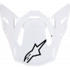 Γείσο για κράνος motocross ALPINESTARS Supertech M10 WHT