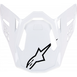 Γείσο για κράνος motocross ALPINESTARS Supertech M10 WHT Γείσο για κράνος motocross ALPINESTARS Supertech M10 WHT