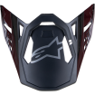 Γείσο για κράνος motocross ALPINESTARS Supertech M10 CARBON thumb