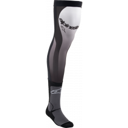 Κάλτσες για Motocross ALPINESTARS KNEE BRACE BLK/WT Κάλτσες για Motocross ALPINESTARS KNEE BRACE BLK/WT