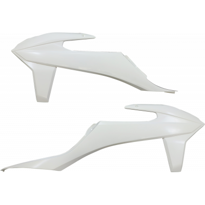 Κάλυμμα ψυγείου CYCRA KTM 16- WHITE