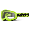 Μάσκα μηχανής motocross 100% STRATA2 NEON YELLOW 24 thumb