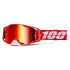 Μάσκα motocross 100% ARMEGA C-BAD - MIRROR RED