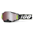 Μάσκα μηχανής motocross 100% ARMEGA HIPER RACR CAIROLI - MIRROR SILVER thumb