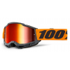 Μάσκα motocross 100% ACCURI2 ORANGE- MIRROR RED