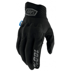 Γάντια μηχανής motocross 100% COGNITO SMART SHOCK BLACK