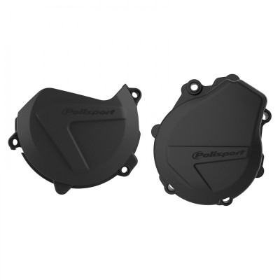 Σετ προστατευτικών κινητήρα KTM 450,500 EXC-F/XCF-W HUSQVARNA FE450/501 2017-22 BLACK