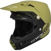 Κράνος motocross FLY RACING Formula CC Centrum - Matte Olive Green/Black thumb