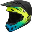 Κράνος motocross FLY RACING Formula CC Centrum - Black/Hi-Vis thumb
