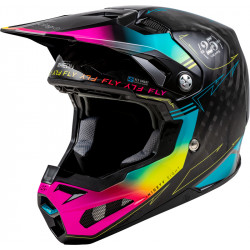 Κράνος μοοσυκλέτας FLY RACING Formula Smart Carbon Legacy-Black/Blue/Fuschia