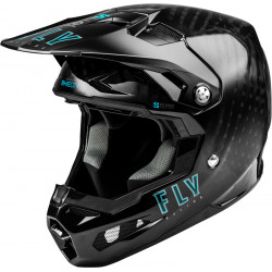 Κράνος motocross FLY RACING Formula Smart Carbon Solid Helmet - Black