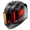 Κράνος μηχανής SHARK D-SKWAL 3 SIZLER BLACK/GREY/RED
