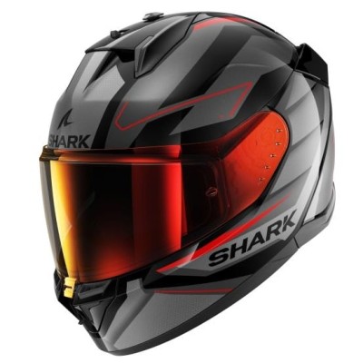 Κράνος μηχανής SHARK D-SKWAL 3 SIZLER BLACK/GREY/RED