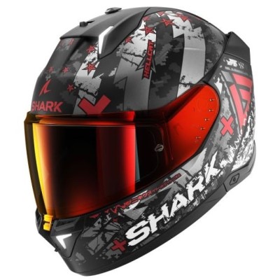 Κράνος μηχανής SHARK SKWAL i3 HELLCAT BLACK/GREY/RED Κράνος μηχανής SHARK SKWAL i3 HELLCAT BLACK/GREY/RED