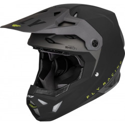 Κράνος motocross FLY RACING Formula CP Slant- Matte Black/Grey/Hi-Vis