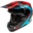Κράνος motocross FLY RACING Formula CP Krypton - Red/Black/Blue thumb
