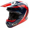Κράνος motocross FLY RACING Formula CP Krypton - Red/White/Navy