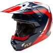 Κράνος motocross FLY RACING Formula CP Krypton - Red/White/Navy thumb