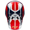 Κράνος motocross FLY RACING Formula CP Krypton - Red/White/Navy thumb