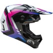 Κράνος motocross FLY RACING Formula CP Krypton - White/Black/Purple thumb