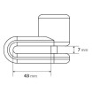 Κλειδαριά δισκόφρενου Pinch Ø 5,5 mm black 91563 Κλειδαριά δισκόφρενου Pinch Ø 5,5 mm black 91563 thumb