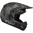 Κράνος motocross FLY RACING Formula Kinetic S.E.- Matte Moss Grey/Black thumb