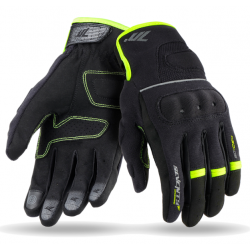 Γυναικεία γάντια μηχανής 70 DEGREES SUMMER URBAN BLACK/FLUO YELLOW