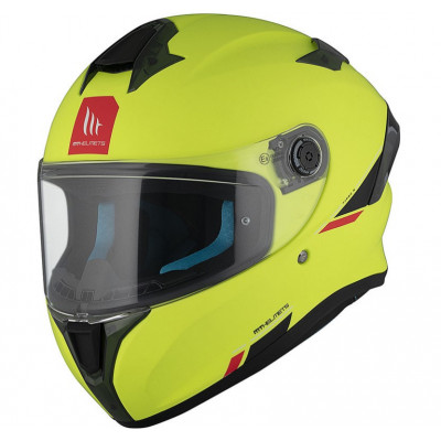 Κράνος μηχανής TARGO S SOLID A3 MATT FLUO YELLOW