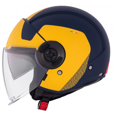 Κράνος μηχανής MT VIALE S SV BETA D3 MATT BLACK/YELLOW