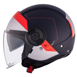 Κράνος μηχανής MT VIALE S SV 68 UNIT D7 MATT BLUE/WHITE/RED