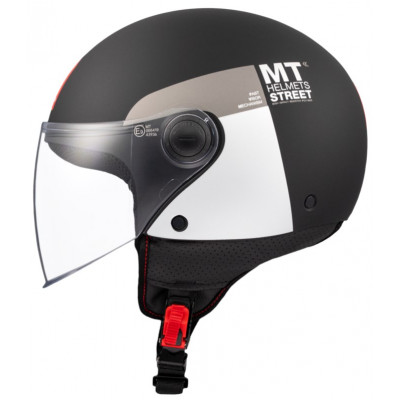 Κράνος μηχανής MT STREET S INBOARD D2 MATT