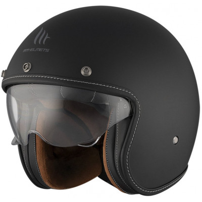 Κράνος μηχανής MT LE MANS 2 S SV SOLID A1 MATT BLACK