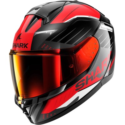 Κράνος μηχανής SHARK RIDILL 2 BERSEK BLACK/WHITE/RED Κράνος μηχανής SHARK RIDILL 2 BERSEK BLACK/WHITE/RED