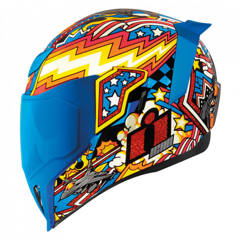 Κράνος μηχανής ICON AIRFLITE ™ Fly Boy BL FULL FACE Κράνος μηχανής ICON AIRFLITE ™ Fly Boy BL FULL FACE