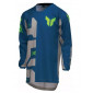 Παιδική μπλούζα motocross THOR LAUNCHMODE FORGE BLUE thumb