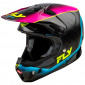 Κράνος μηχανής motocross FLY RACING Formula CC L.E. Underglow - Grey/Pink/Blue 2025 thumb