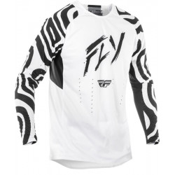 Μπλούζα motocross FLY RACING Evolution DST L.E. Abyss - White/Black 2025