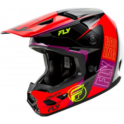 Κράνος motocross FLY RACING Formula Kinetic Rally-Red/Black/White 2025