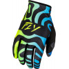 Γάντια μηχανής motocross FLY RACING Lite S.E. Zen- Black/Blue/Hi-Vis 2025