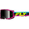 Μάσκα μηχανής motocross FLY RACING Zone Pink/Black/Hi-Vis - Black Mirror/Smoke Lens 2025