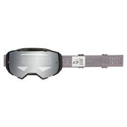 Μάσκα motocross O'NEAL B-22 STATIC GRAY - SILVER MIRROR
