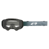 Μάσκα motocross O'NEAL B-22 COVERT GRAY/GREEN - CLEAR