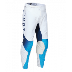Παντελόνι μηχανής motocross THOR LAUNCHMODE STORM WHITE
