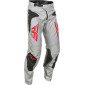 Παντελόνι μηχανής motocross FLY RACING Kinetic SYM -Light Grey/Red/Black 2025 thumb